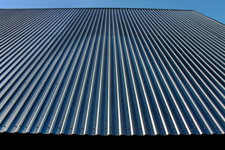 Corrugated metal